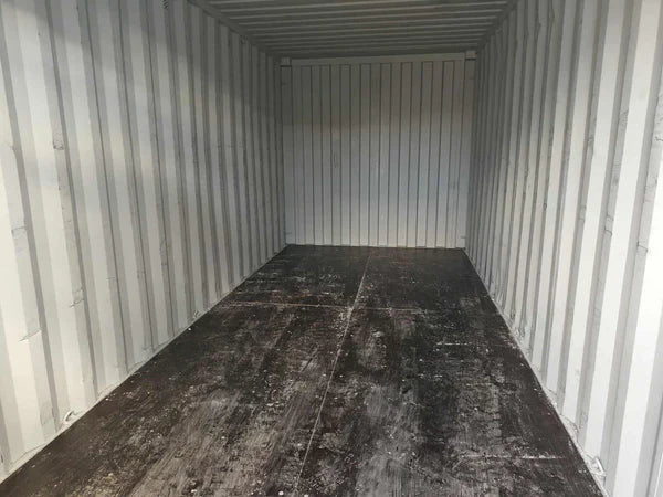 Contenedor maritimo 20 pies gris seminuevo