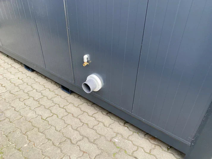 WC Cabina Doble 4×2 m con rampa – Accesible PMR